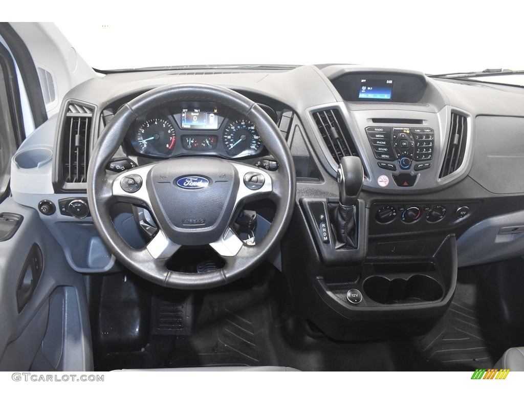 2019 Transit Van 250 LR Long - Oxford White / Charcoal black photo #11