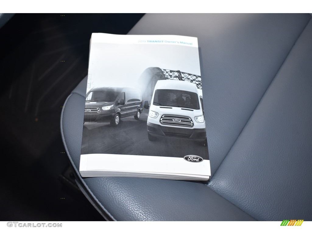 2019 Transit Van 250 LR Long - Oxford White / Charcoal black photo #17