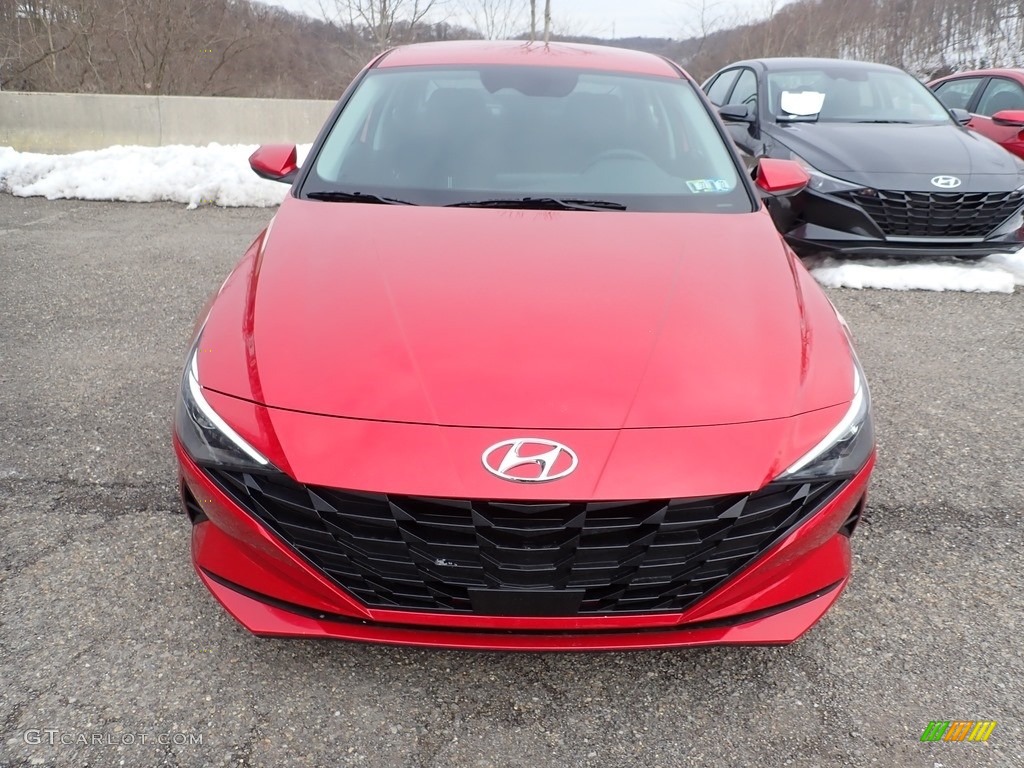 2021 Elantra SEL - Calypso Red / Black photo #4