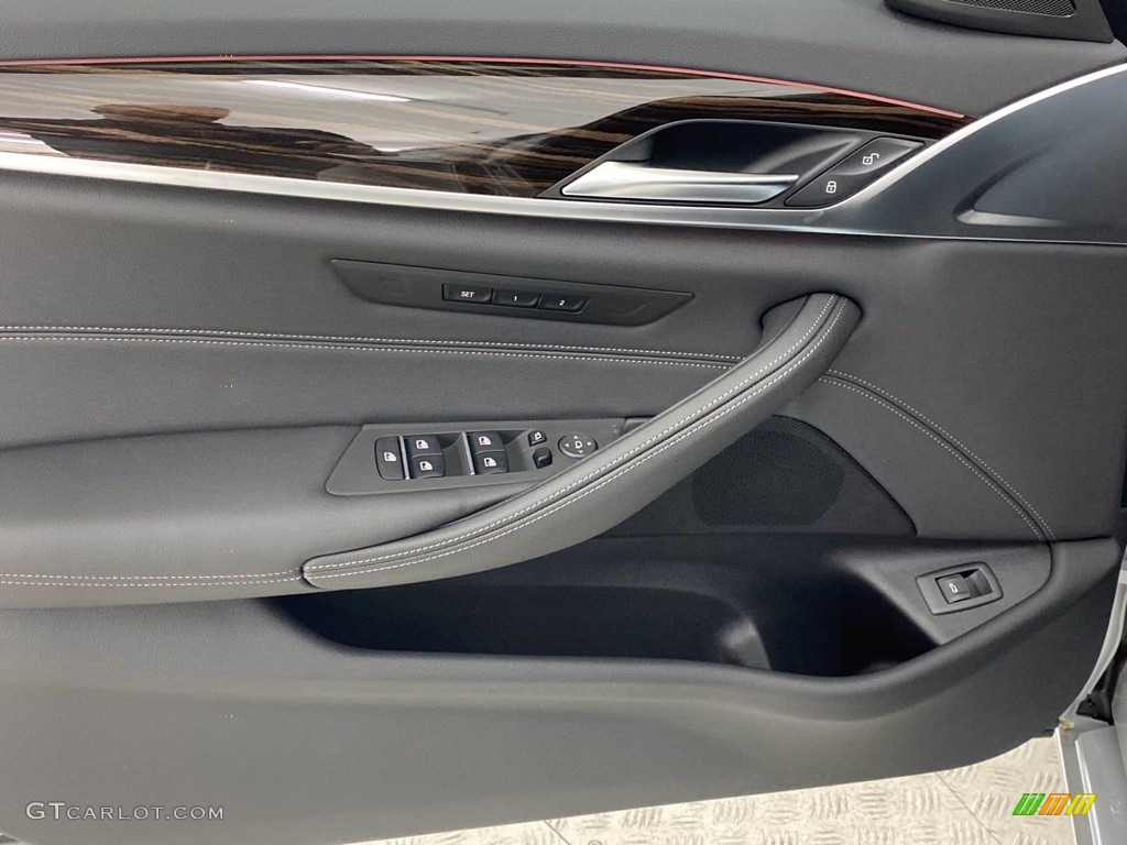 2021 5 Series 530i Sedan - Glacier Silver Metallic / Black photo #15