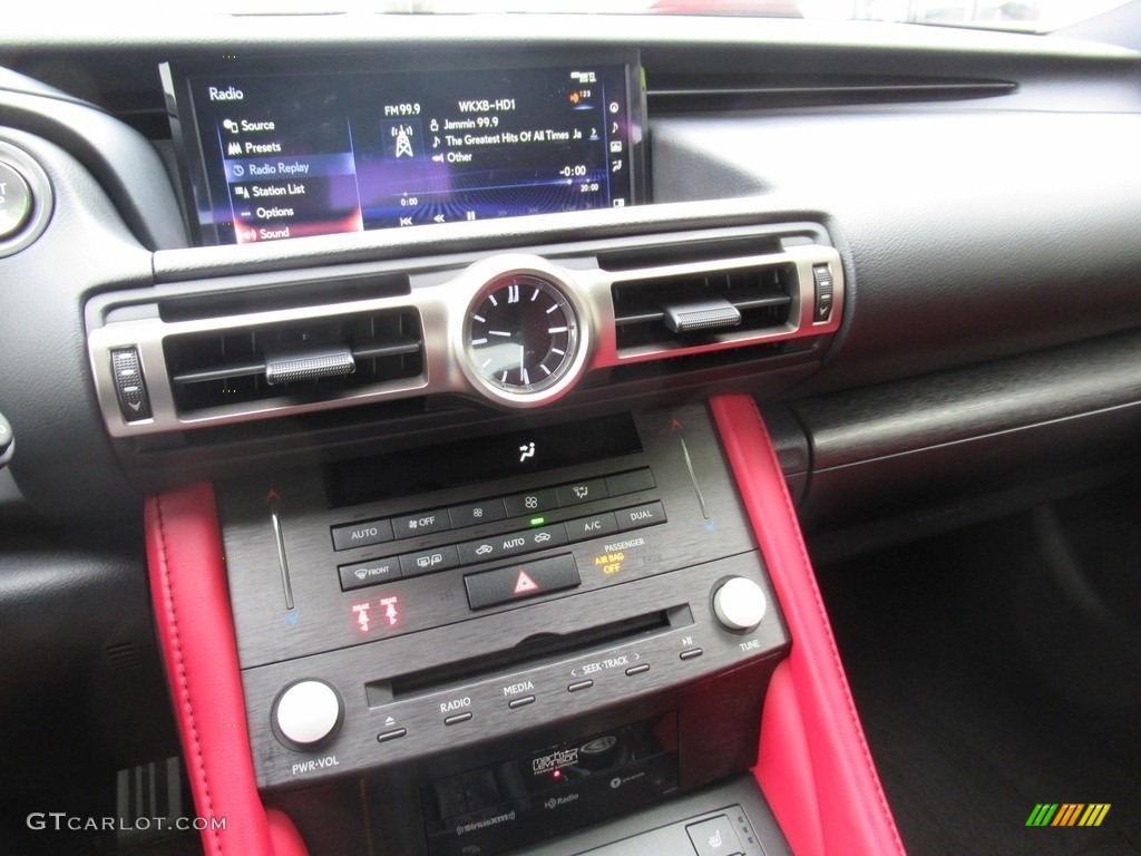 2019 RC 350 F Sport - Nebula Gray Pearl / Circuit Red photo #17