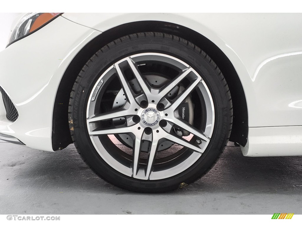 2017 E 400 Coupe - Polar White / Black photo #9