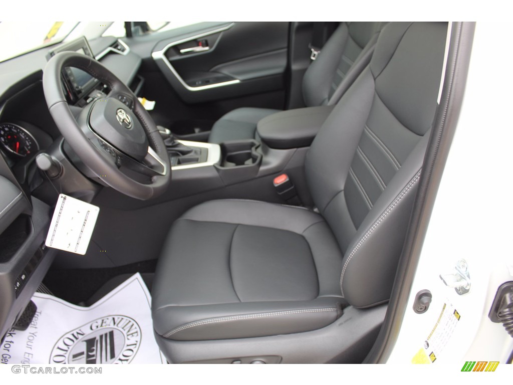 2021 RAV4 XLE Premium - Blizzard White Pearl / Black photo #10