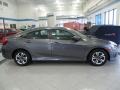 Modern Steel Metallic - Civic LX Sedan Photo No. 4