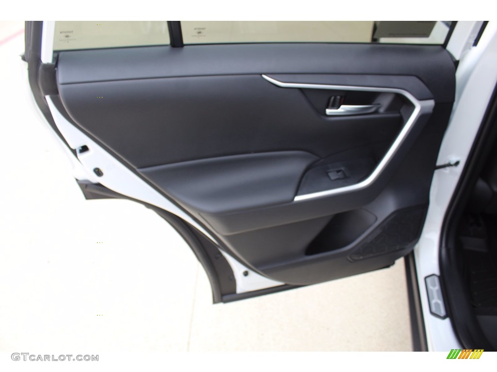 2021 RAV4 XLE Premium - Blizzard White Pearl / Black photo #20