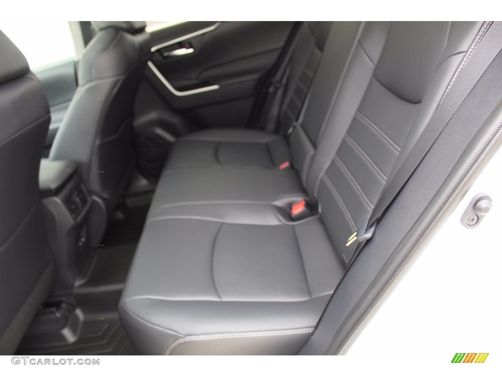 2021 RAV4 XLE Premium - Blizzard White Pearl / Black photo #21