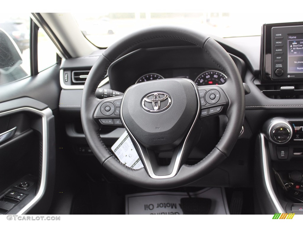 2021 RAV4 XLE Premium - Blizzard White Pearl / Black photo #23