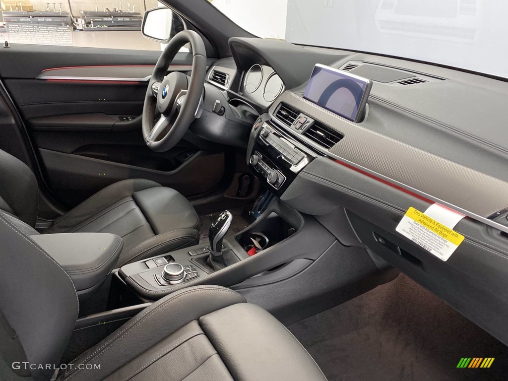 2021 BMW X2 sDrive28i Black Dashboard Photo #141068612