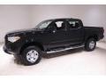 2018 Midnight Black Metallic Toyota Tacoma SR Double Cab 4x4  photo #3