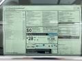  2021 5 Series 530i Sedan Window Sticker