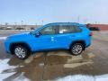 2021 Blue Flame Toyota RAV4 XLE Premium AWD  photo #1