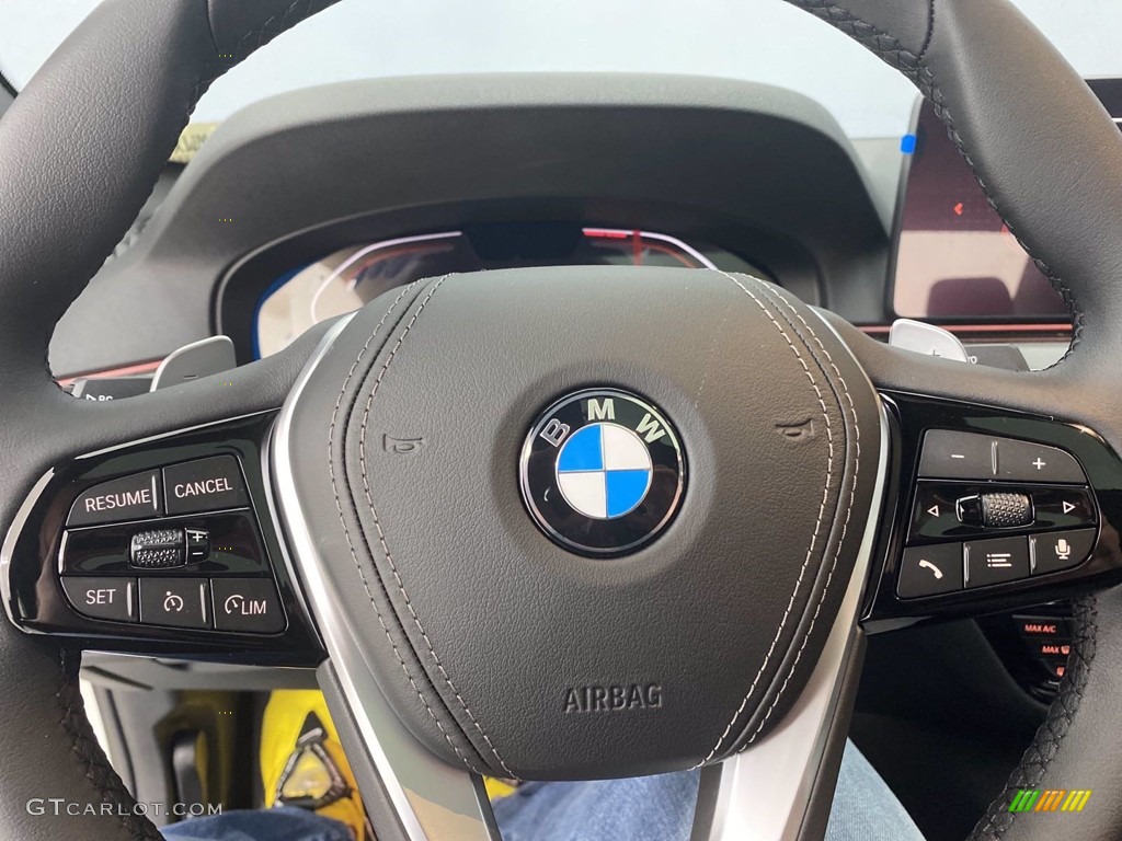 2021 5 Series 530i Sedan - Alpine White / Black photo #21