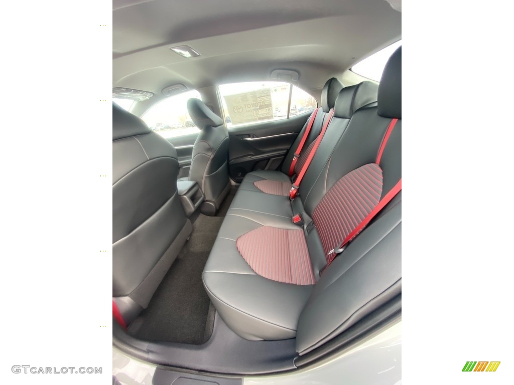 Black/Red Interior 2021 Toyota Camry TRD Photo #141069890