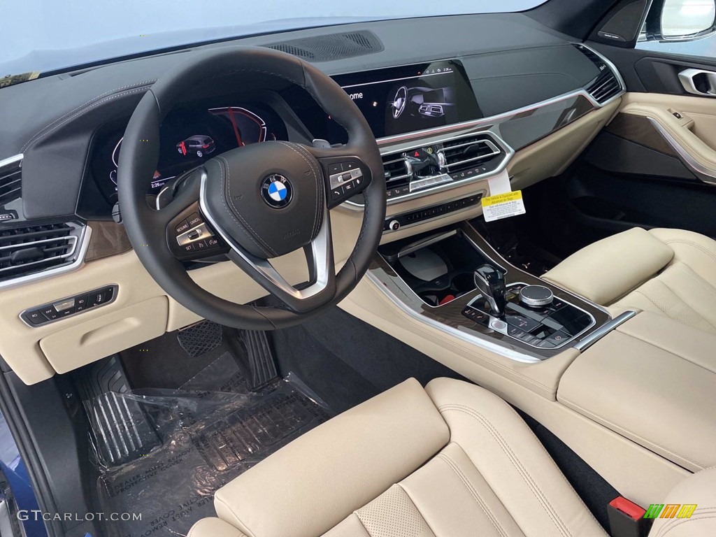 2021 X5 sDrive40i - Phytonic Blue Metallic / Canberra Beige photo #2
