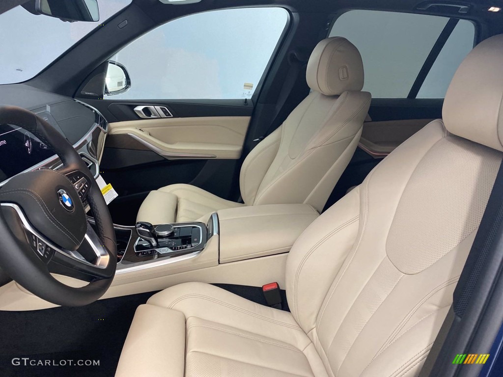 2021 X5 sDrive40i - Phytonic Blue Metallic / Canberra Beige photo #3