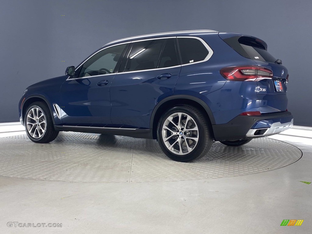 2021 X5 sDrive40i - Phytonic Blue Metallic / Canberra Beige photo #9