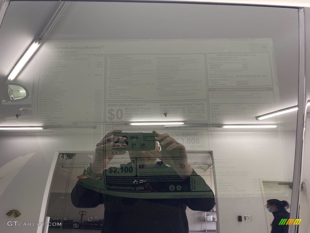 2021 X5 sDrive40i - Phytonic Blue Metallic / Canberra Beige photo #13