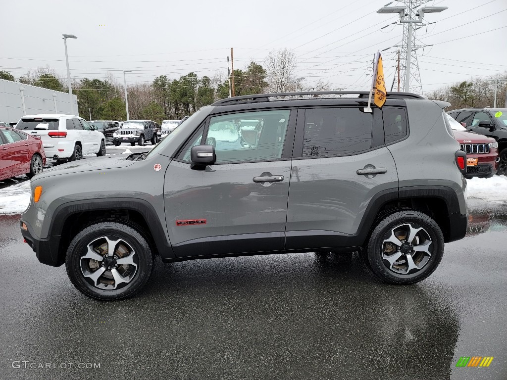 Sting Gray 2020 Jeep Renegade Trailhawk 4x4 Exterior Photo 141070649
