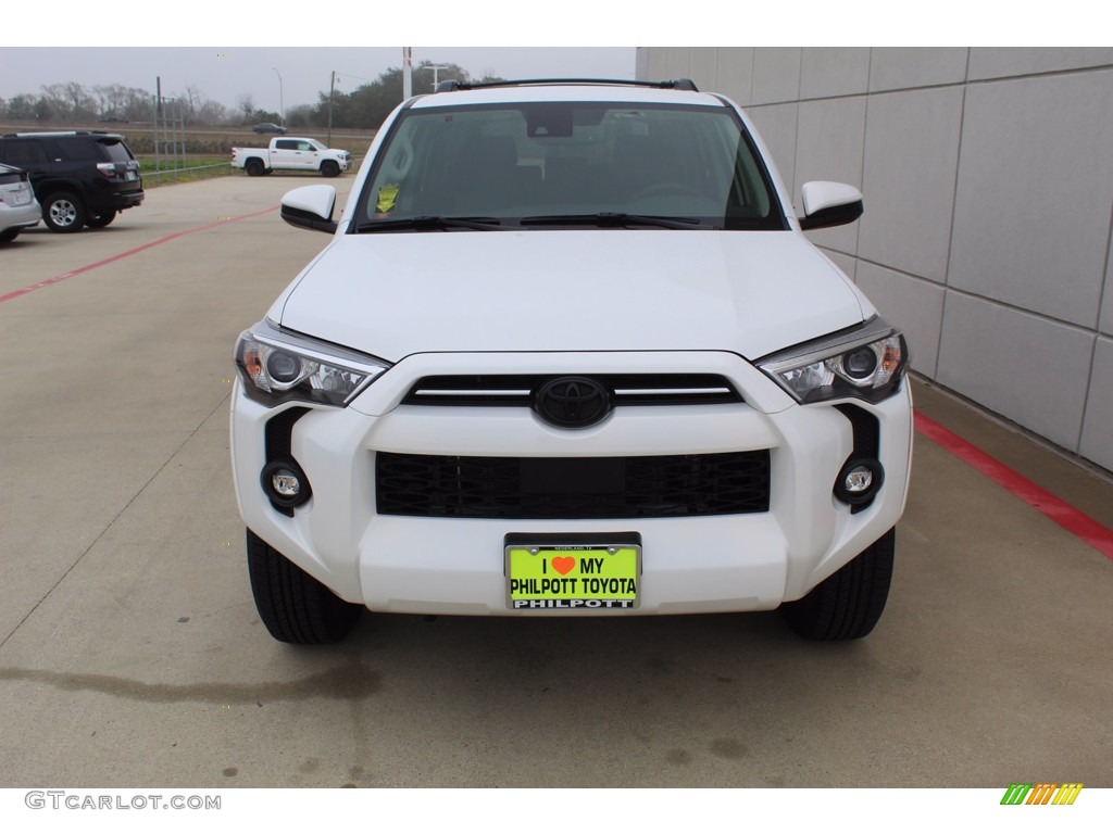 2021 4Runner SR5 - Super White / Black/Graphite photo #3