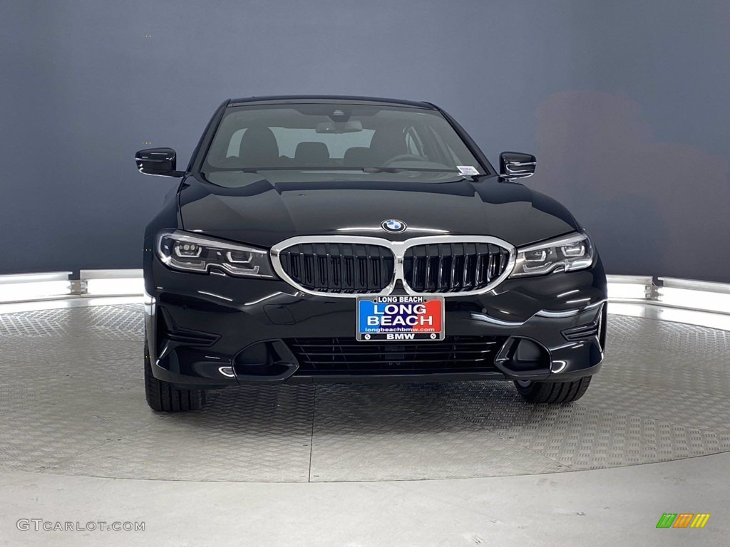 2021 3 Series 330e Sedan - Jet Black / Black photo #6