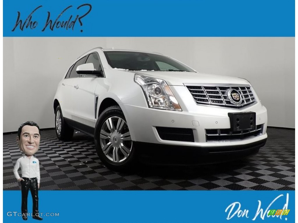 2016 SRX Luxury AWD - Platinum Ice Tricoat / Ebony/Ebony photo #1