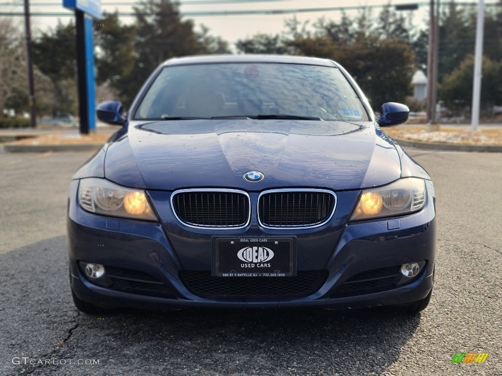 2011 3 Series 328i xDrive Sedan - Montego Blue Metallic / Beige Dakota Leather photo #8