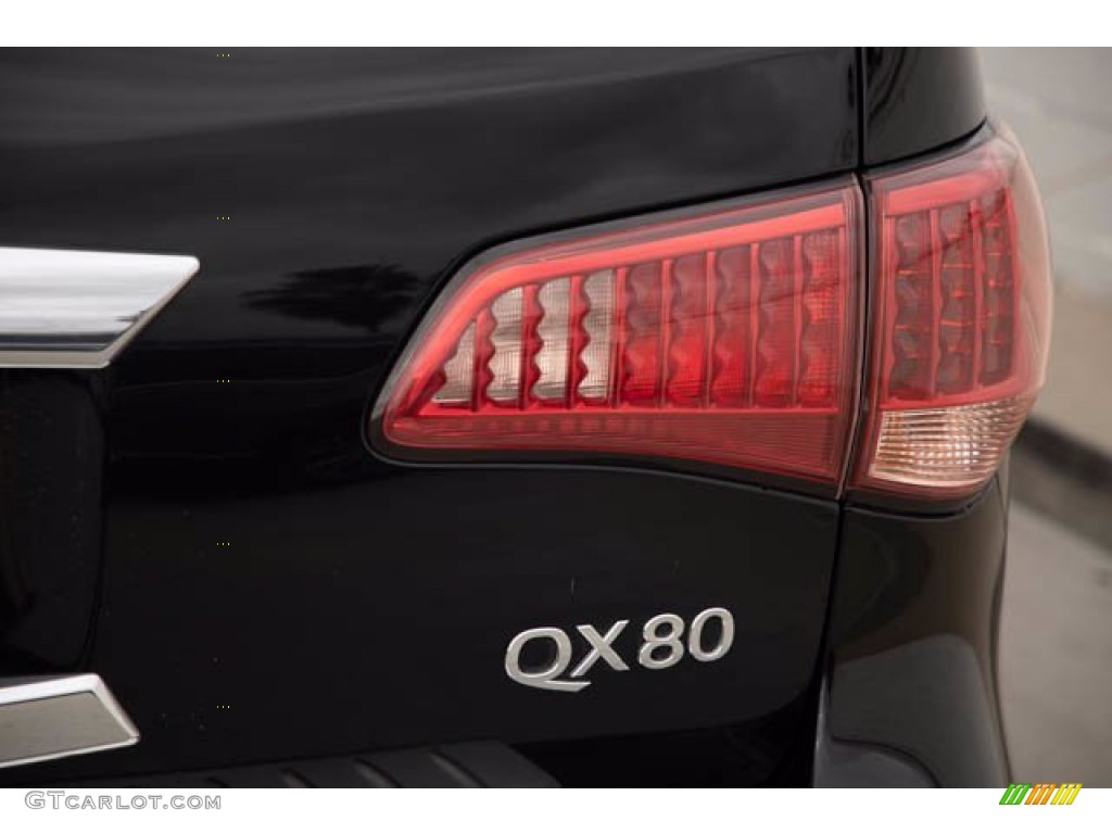 2014 QX80  - Black Obsidian / Graphite photo #11