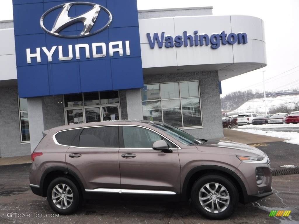 2020 Santa Fe SEL AWD - Earthy Bronze / Black photo #2
