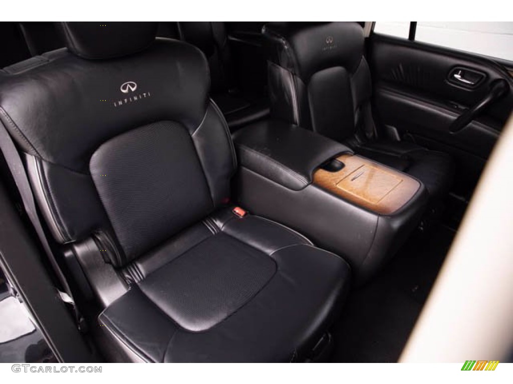 Graphite Interior 2014 Infiniti QX80 Standard QX80 Model Photo #141074032