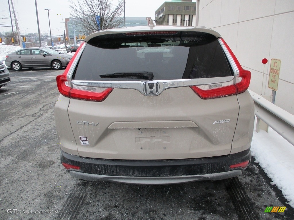 2018 CR-V EX AWD - Sandstorm Metallic / Ivory photo #4