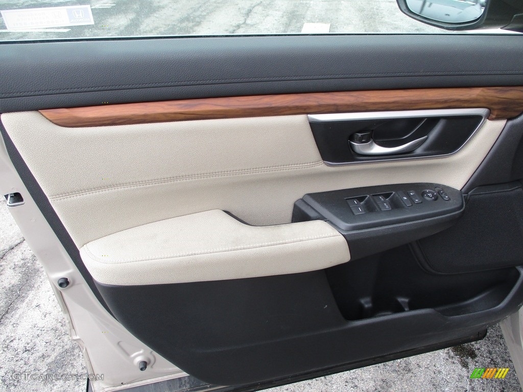 2018 CR-V EX AWD - Sandstorm Metallic / Ivory photo #9