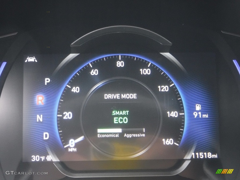 2020 Santa Fe SEL AWD - Earthy Bronze / Black photo #27