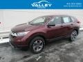 2018 Basque Red Pearl II Honda CR-V LX AWD  photo #1