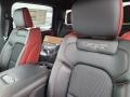 2021 Ram 1500 Black/TRX Red Interior Front Seat Photo