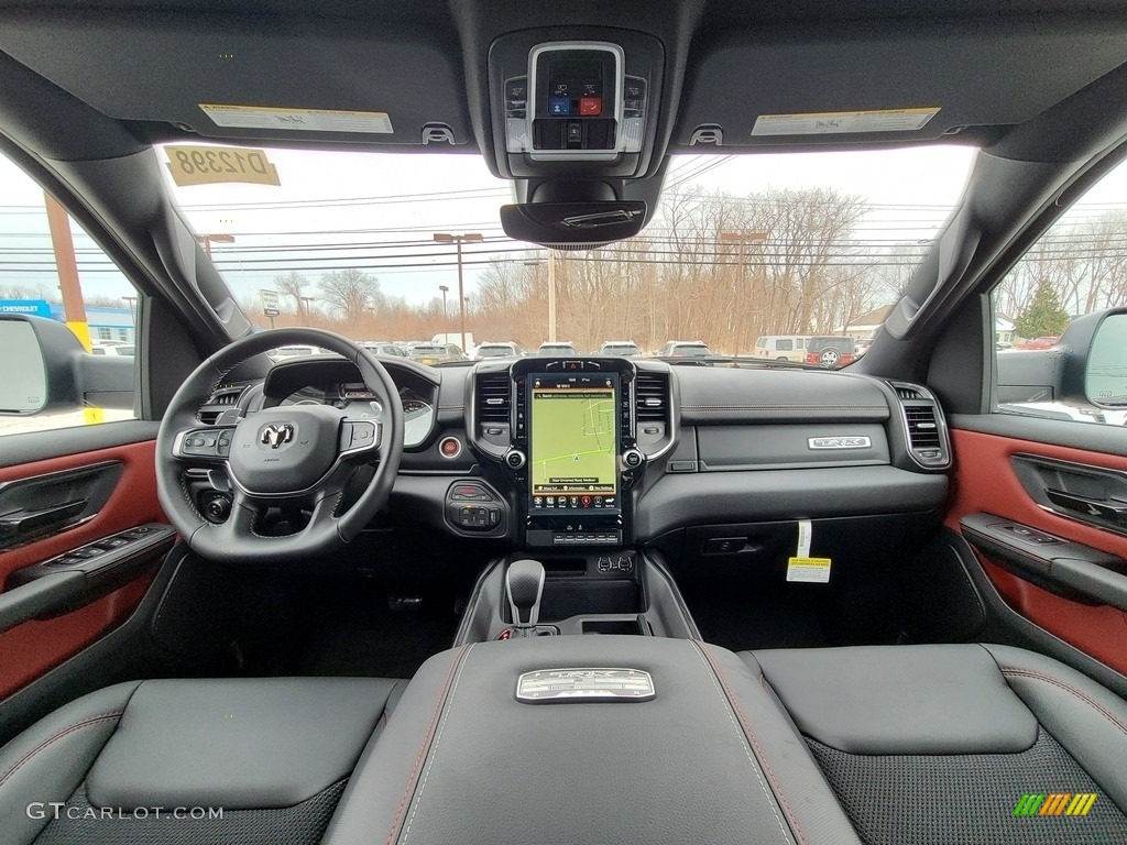 Black/TRX Red Interior 2021 Ram 1500 TRX Crew Cab 4x4 Photo #141075367