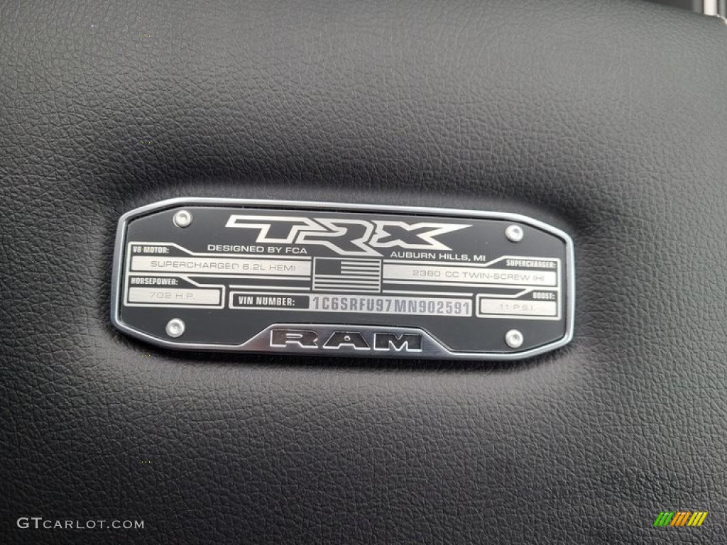 2021 Ram 1500 TRX Crew Cab 4x4 Marks and Logos Photo #141075391