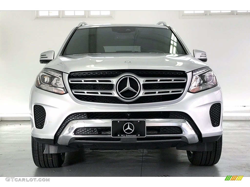 2017 GLS 450 4Matic - Iridium Silver Metallic / Black photo #2