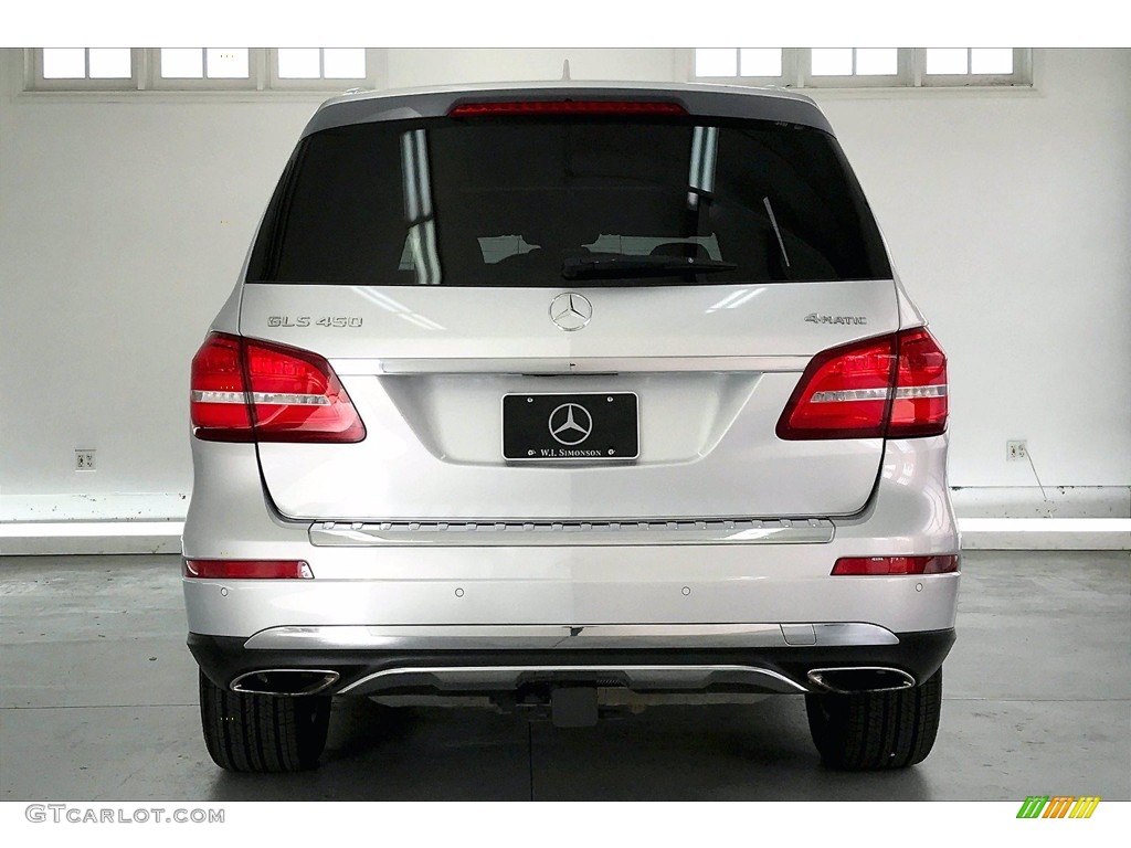 2017 GLS 450 4Matic - Iridium Silver Metallic / Black photo #3