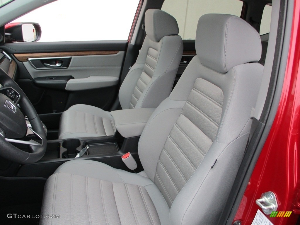 2020 CR-V EX AWD - Radiant Red Metallic / Gray photo #11