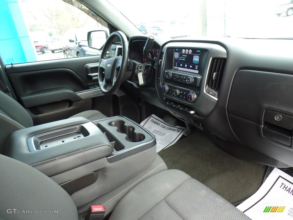 2015 Silverado 1500 LT Z71 Double Cab 4x4 - Silver Ice Metallic / Jet Black photo #37