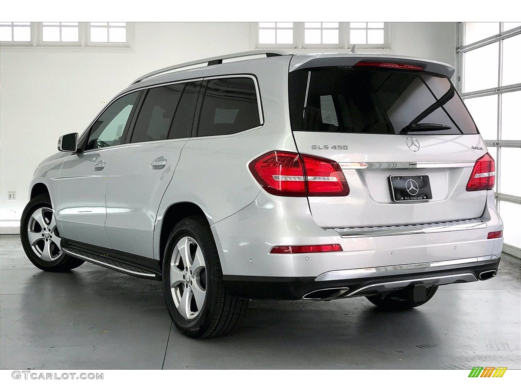 2017 GLS 450 4Matic - Iridium Silver Metallic / Black photo #10