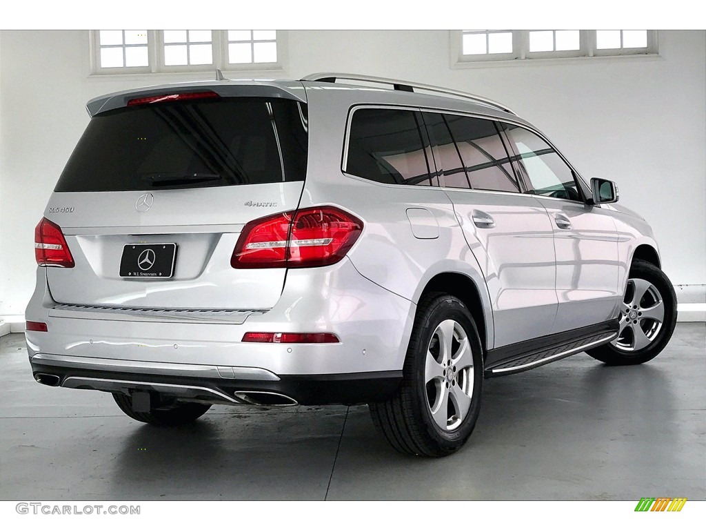 2017 GLS 450 4Matic - Iridium Silver Metallic / Black photo #13