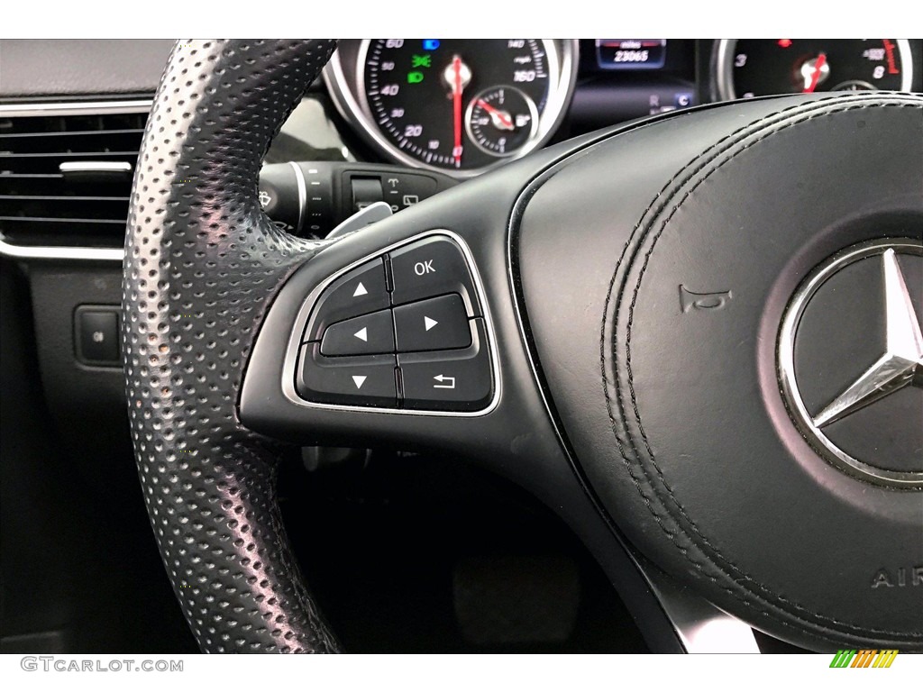 2017 GLS 450 4Matic - Iridium Silver Metallic / Black photo #21