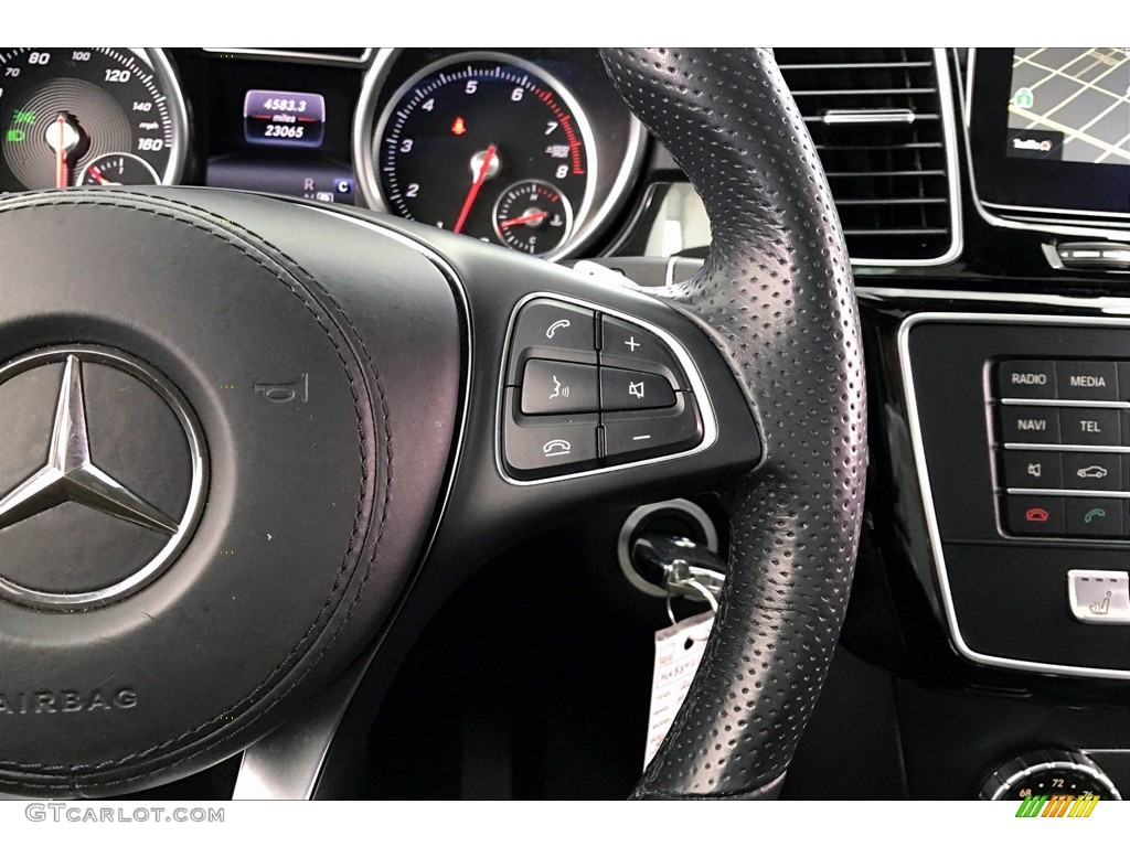 2017 GLS 450 4Matic - Iridium Silver Metallic / Black photo #22