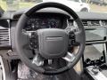 Ebony 2021 Land Rover Range Rover Westminster Steering Wheel