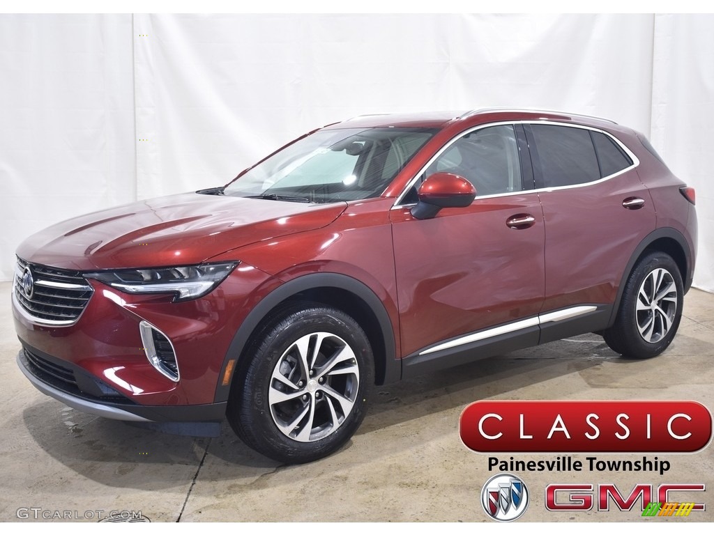 2021 Cinnabar Metallic Buick Envision Essence AWD 141071887 Car Color Galleries
