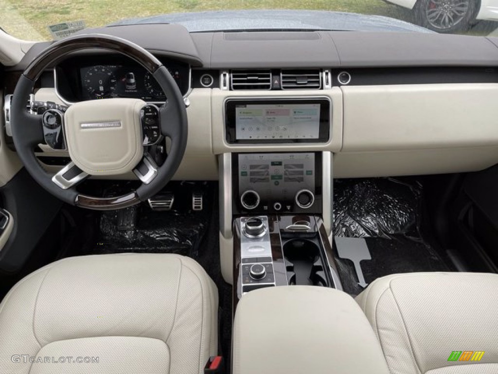 2021 Range Rover Westminster - Byron Blue Metallic / Ivory/Espresso photo #5