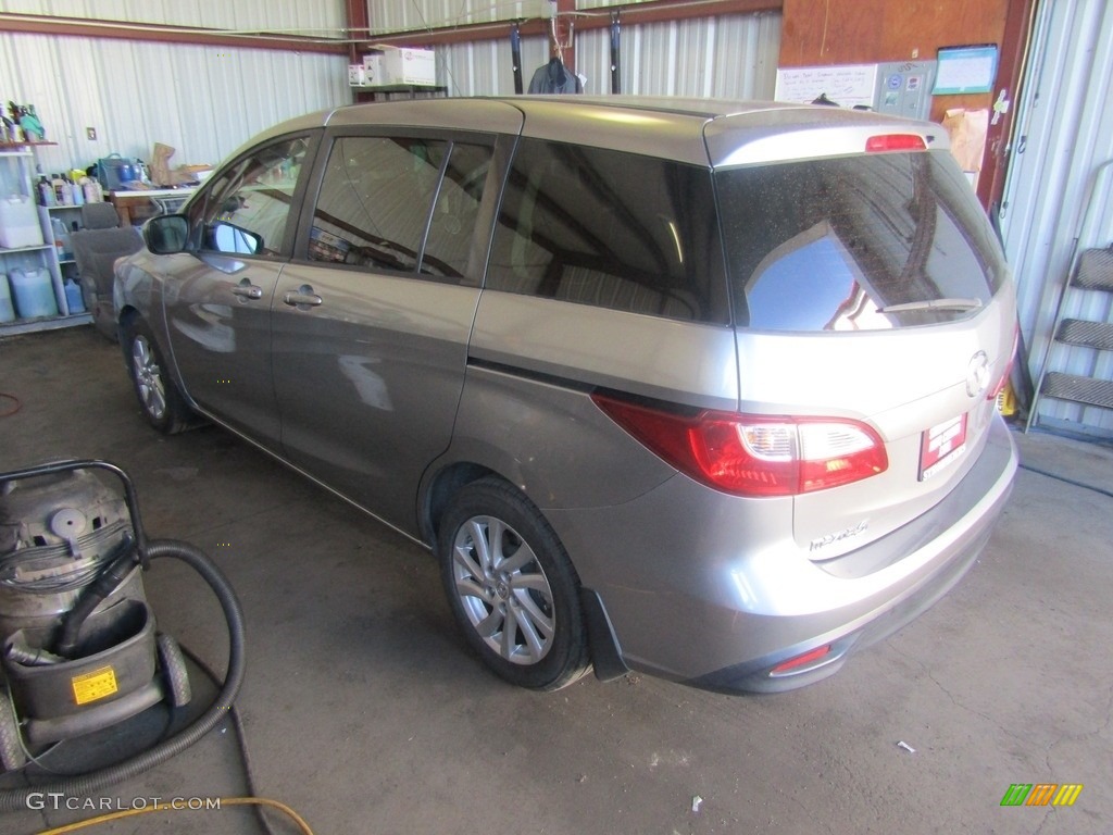 2012 MAZDA5 Sport - Liquid Silver Metallic / Black photo #10