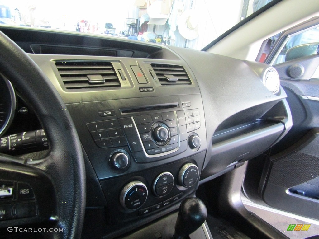 2012 MAZDA5 Sport - Liquid Silver Metallic / Black photo #12