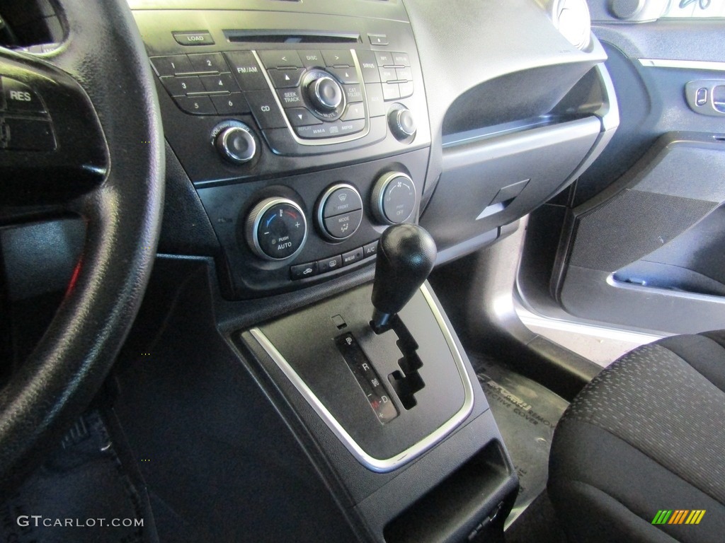 2012 MAZDA5 Sport - Liquid Silver Metallic / Black photo #13